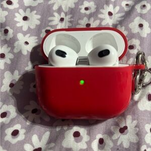 Apple Earbud Headphones 3rd Gen w Case